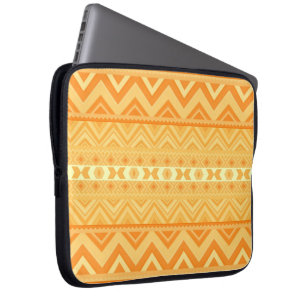 Funda Para Portátil Albaricoque - manga azteca del ordenador portátil