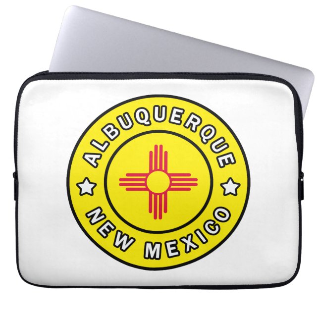 Funda Para Portátil Albuquerque Nuevo México (Frente)