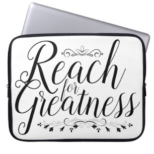 Funda Para Portátil Alcance de la caligrafía de grandeza