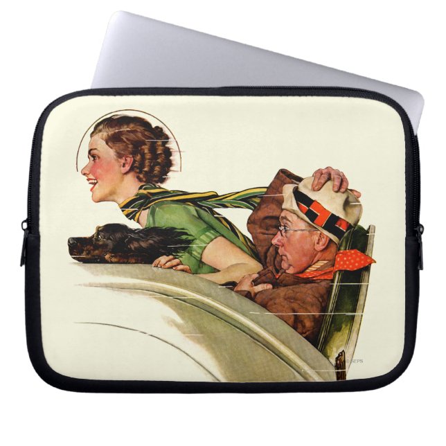 Funda Para Portátil Alegría (Frente)