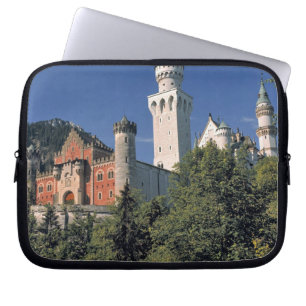 Funda Para Portátil Alemania, Baviera, Castillo de Neuschwanstein.