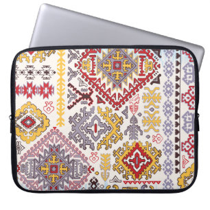 Funda Para Portátil Alfombra india, paisley mandala, yoga