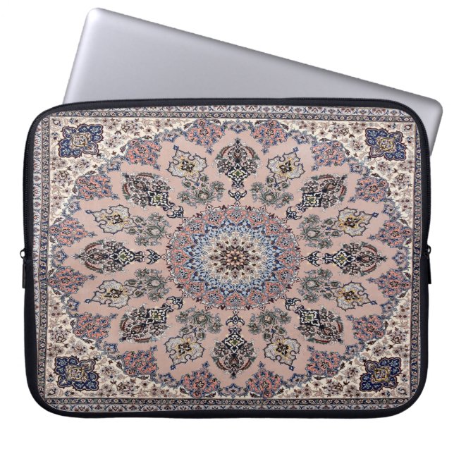 Funda Para Portátil Alfombra turca oriental antigua persa (Frente)