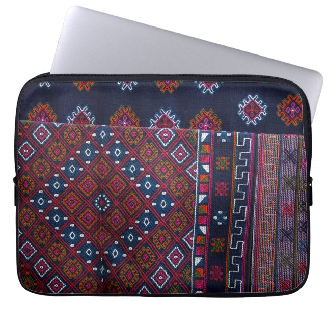 Funda Para Portátil alfombras butanesas (Frente)