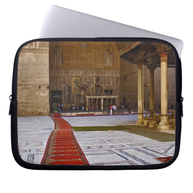 Funda Para Portátil Alfombras de oración que llevan a la mezquita islá (Frente)