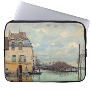 Funda Para Portátil Alfred Sisley - Inundación en Port-Marly 1872