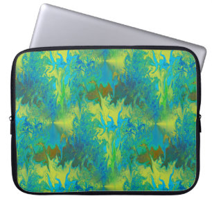 Funda Para Portátil Algas marinas brillantes...