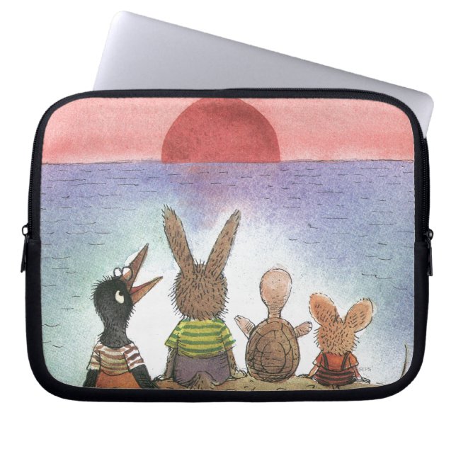 Funda Para Portátil Algo rojo (Frente)