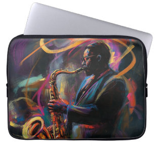 Funda Para Portátil Algo sobre un saxofón...