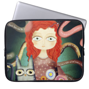 Funda Para Portátil Alicia en el país de las maravillas