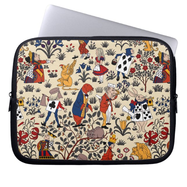 Funda Para Portátil Alicia en el país de las maravillas (Frente)