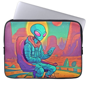 Funda Para Portátil Alien Coolness Unleed