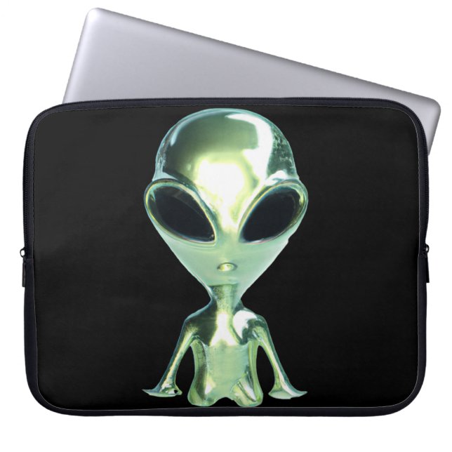 Funda Para Portátil Alien Extraterrestre (Frente)