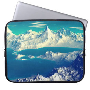 Funda Para Portátil Alien Planet - Material gráfico de computadora 3D.