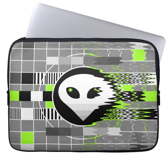 Funda para portátil Alien TV neoprene de 13" (Frente)