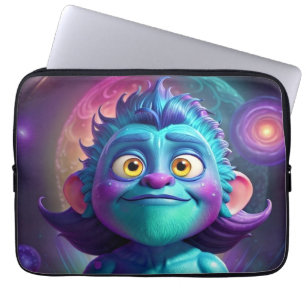 Funda Para Portátil Alienígena del espacio y amigo