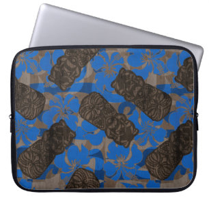 Funda Para Portátil Ali'i Refugio Hawai Hibiscus Tiki