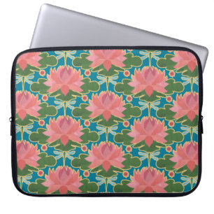 Funda Para Portátil Alilides de agua rosada, manguera para portátiles 
