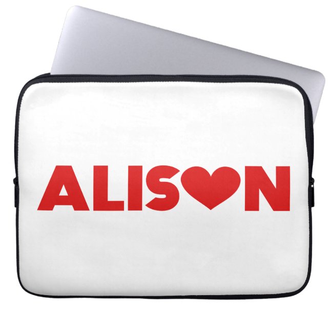 Funda Para Portátil Alison Love (Frente)