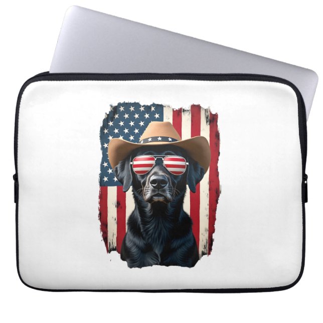 Funda Para Portátil ALL AMERICAN DOG-lovers pit bull  (1) (Frente)