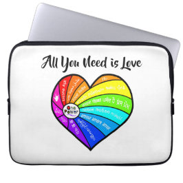 Funda Para Portátil All You Need is Love