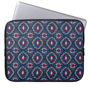 Funda Para Portátil Allure azteca: Elegancia tribal a rayas