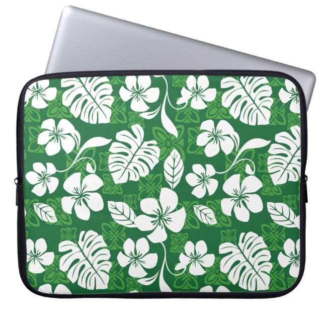 FUNDA PARA PORTÁTIL ALOHA FRIDAY (VERDE) (Frente)