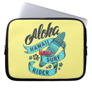 Funda Para Portátil Aloha Hawaii Surf Rider Thunder_Cove