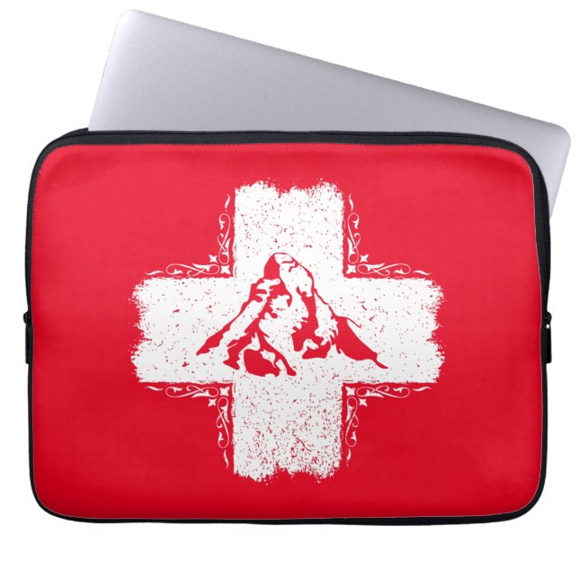 Funda Para Portátil Alpes suizos Matterhorn - Suiza (Frente)