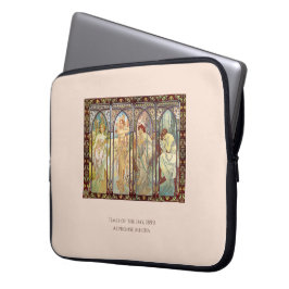 Funda Para Portátil Alphonse Mucha - Las horas del día