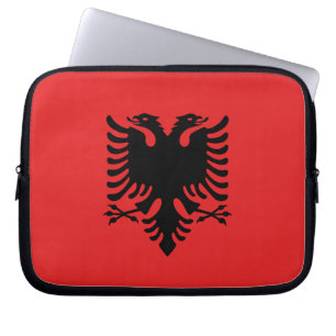 Funda Para Portátil Alquiler de portátiles Bandera de Albania