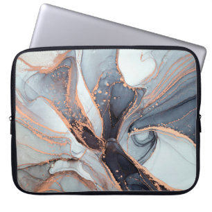 Funda Para Portátil Alta resolución. Pintura de arte fluido abstracto