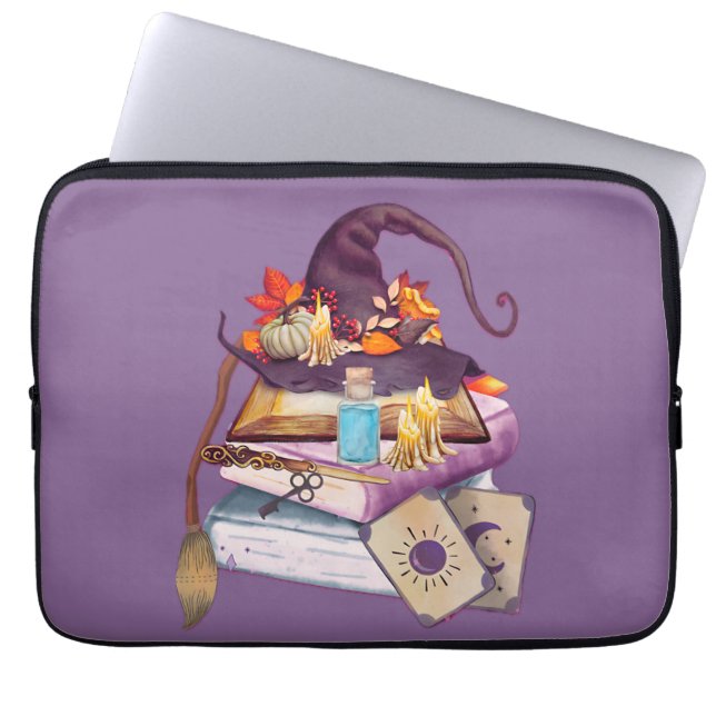 Funda Para Portátil Altar de bruja (Frente)