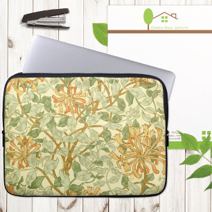 Funda Para Portátil Alumnos de miel con hojas verdes