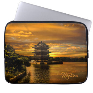 Funda Para Portátil Amanecer cerca de las mangas de la laptop Yixing c