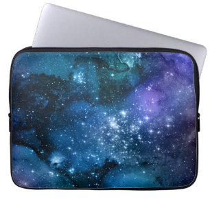 Funda Para Portátil Amantes de Galaxy Starry Space Blue Sky White Spar