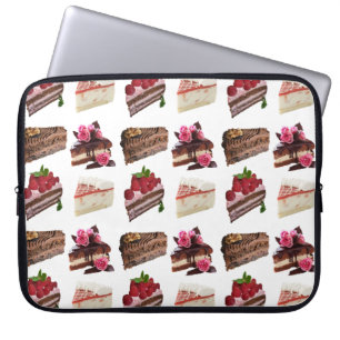 Funda Para Portátil Amantes de Tartas Lindas Patrones de Postres Capri