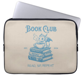 Funda Para Portátil Amantes del "Book Club Fantasy Dragon"