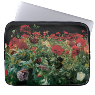Funda Para Portátil Amapolas de John Singer Sargent, Flores Vintage