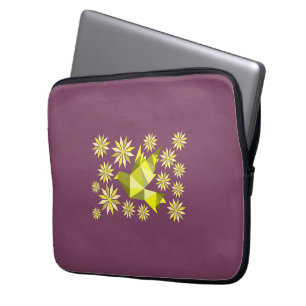 FUNDA PARA PORTÁTIL AMAR AVE CON REGALO DE FLORES DÍA ESPECIAL, CUMPLE