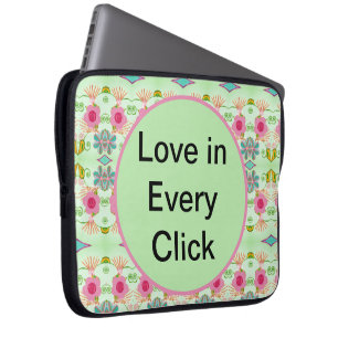 Funda Para Portátil Amar en cada clic