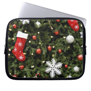 Funda Para Portátil América del norte. Decoraciones navideñas en el ár