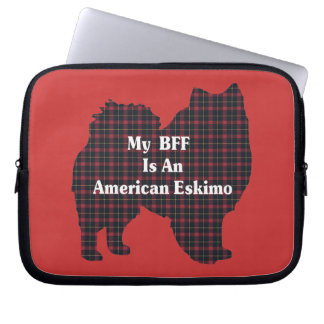 Funda Para Portátil American Eskimo Dog BFF
