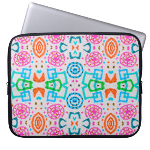 Funda Para Portátil American pattern. Ikat seamless print. Fashion che
