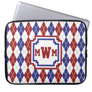 Funda para portátil Americana Argyle