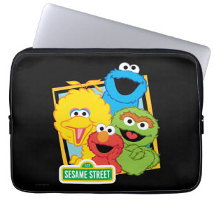 Funda Para Portátil Amigos de la Calle Sésamo