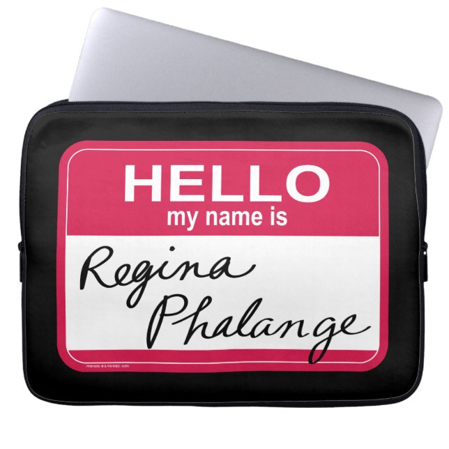 Funda Para Portátil AMIGOS™ | Hola Mi nombre es Regina Phalange (Frente)