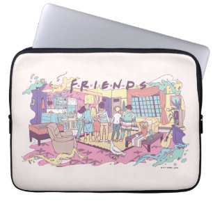 Funda Para Portátil AMIGOS™ Personalizado de apartamentos
