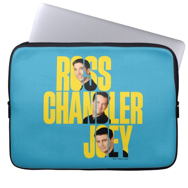 Funda Para Portátil AMIGOS™ | Ross, Chandler y Joey (Frente)
