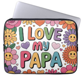 Funda Para Portátil Amo a mi papá